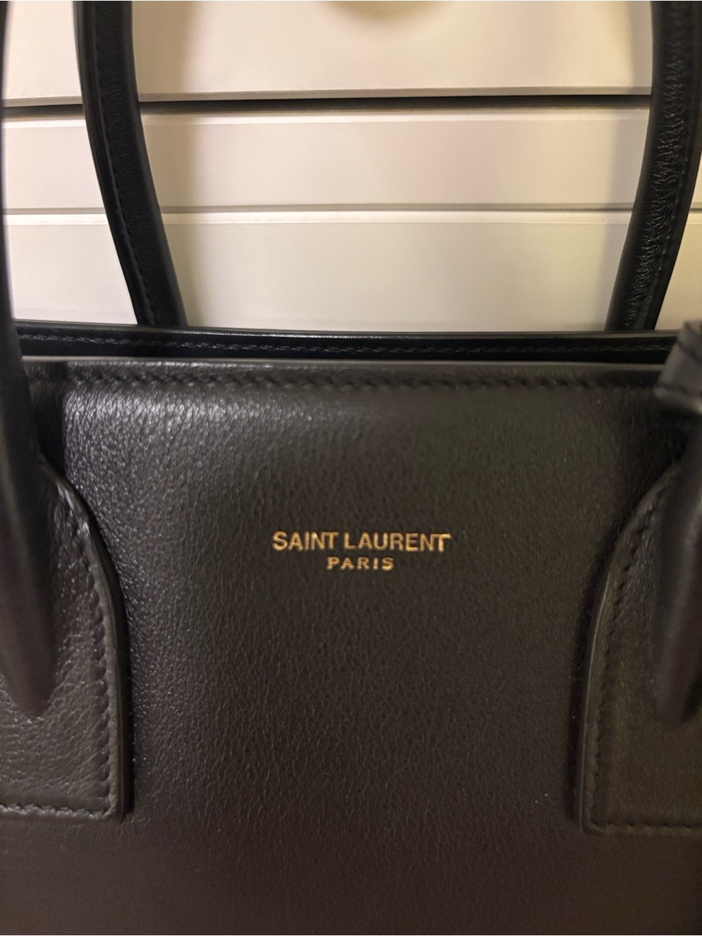 Saint Laurent Baby Sac De Jour (Black Smooth Leather) - Picture 4 of 16